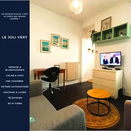 Le Joli - T2 - Cosy - Wifi - Tv - Lave-linge *